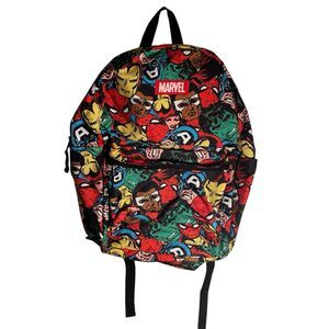 Marvel Comics Superheroes Back Pack Featuring Spider-Man, Captain America & More